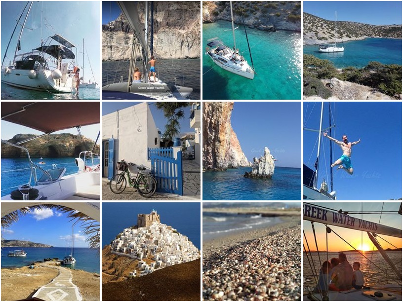 Segla i grekland med skeppare