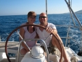Small sailboat cruises for honeymoon in Greece