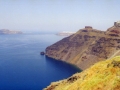 Visit Santorini during your greek islands sailing vacations with yacht charter