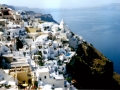 Visit Santorini during your greek islands sailing vacations with yacht charter