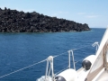 Visit Santorini during your greek islands sailing vacations with yacht charter