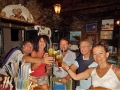 4 persons sailing greece